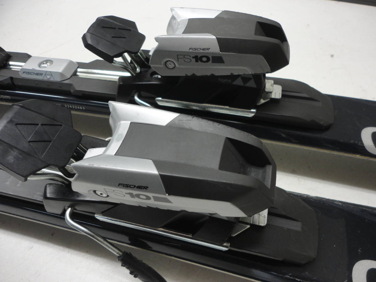 Fischerのカービングスキー／ビンディングセット　156cm