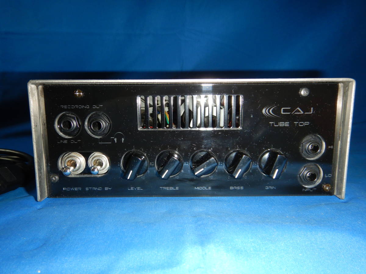 CAJ カスタムオーディオジャパン　TUBE TOP ギター真空管ヘッドアンプ Tube Top（取扱終了製品） | Okada-International