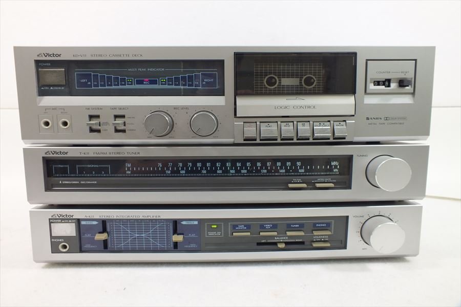 Victor ビクター A-K11 T-K11 KD-V11 アンプ チューナー カセット 