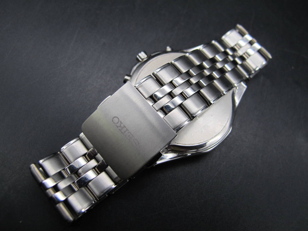 SEIKO セイコー RADIO WAVE CONTROL SOLAR 電波時計 腕時計 7B42-0AE0 