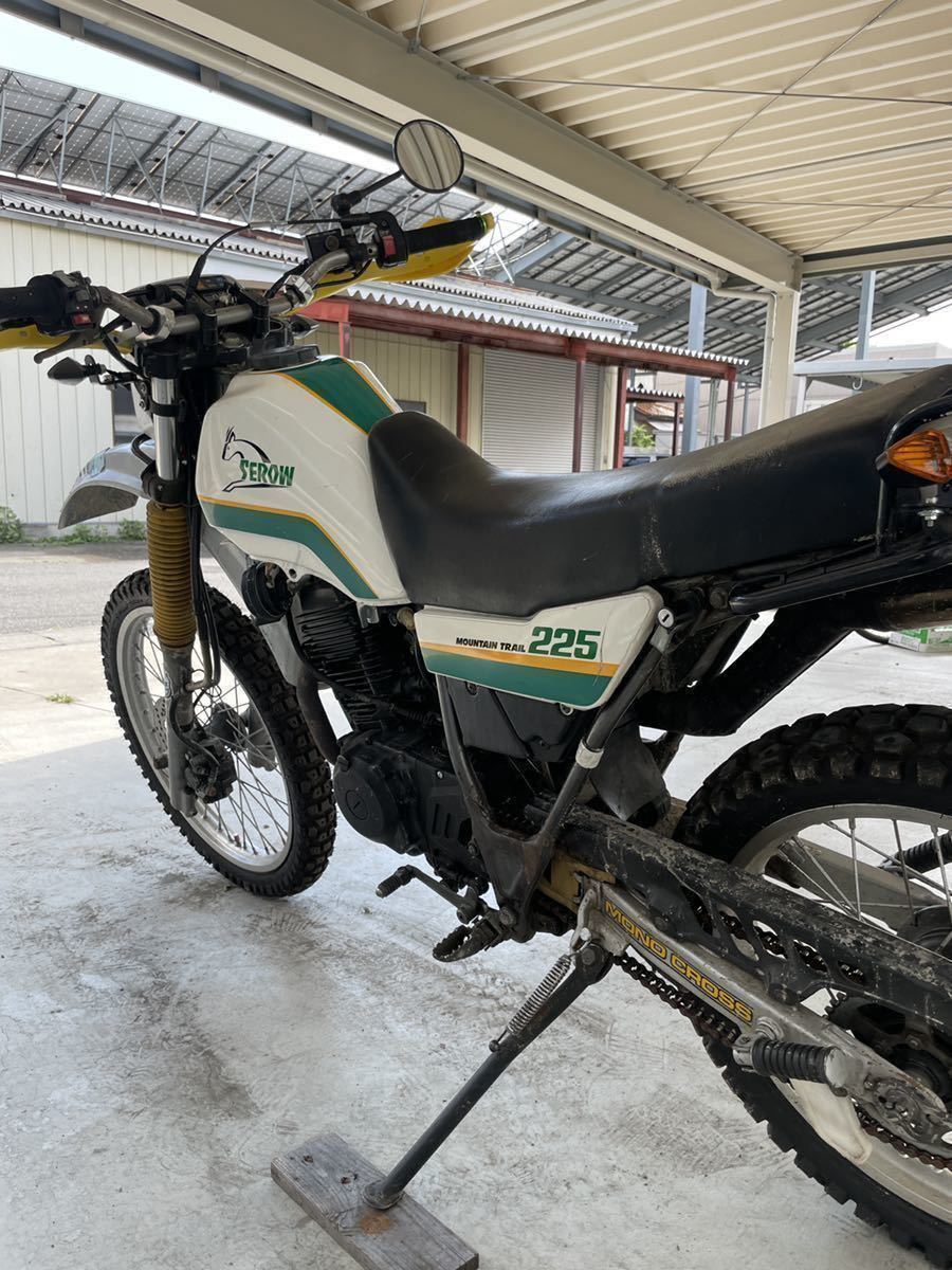 ヤマハ セロー225 1KH 自賠責約1年 SOROW225 乗って帰れます 書類あり