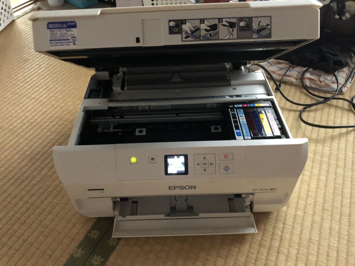 EPSON エプソン インクジェット複合機 EP-707A ジャンク EP-707A EPSON
