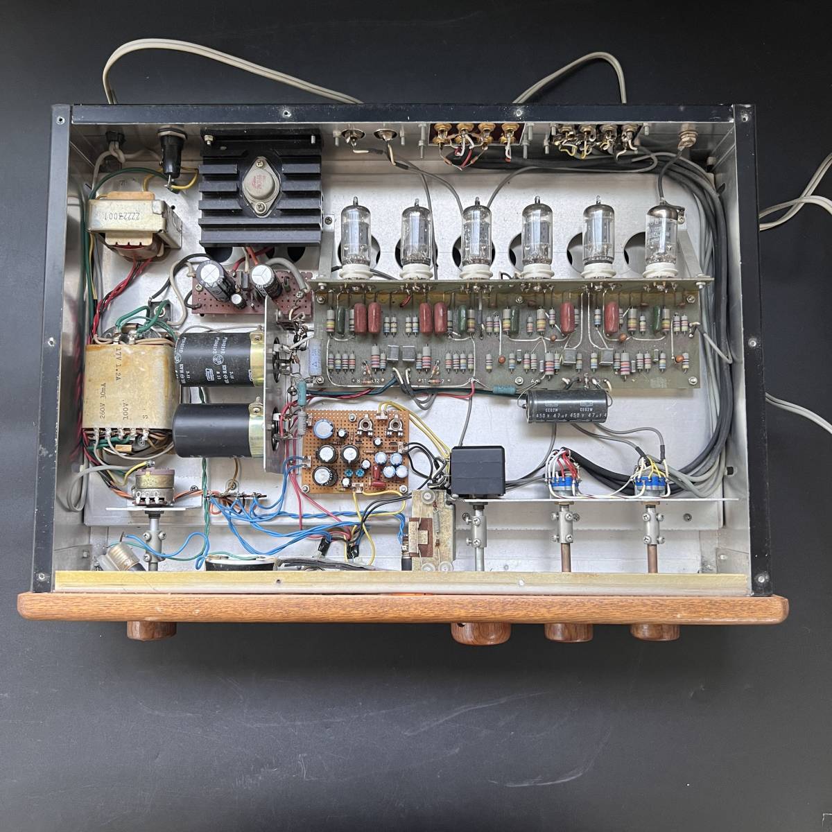 真空管アンプ　レア　レトロ ZS】真空管アンプ 自作アンプ？ NODA ELECTRIC MFQ CO. MODEL Fi-45