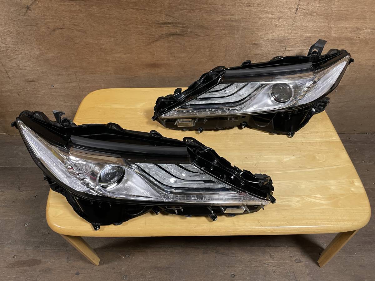 70 カムリ 前期 純正 ヘッドライト 左右セット 【ジャンク】 Koito 33  