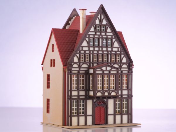 FALLER ストラクチャー 木組みのホテル Rothenburg Nゲージ ストラクチャー Rothenburg VOLLMER Updated Prinzhotel Preserved