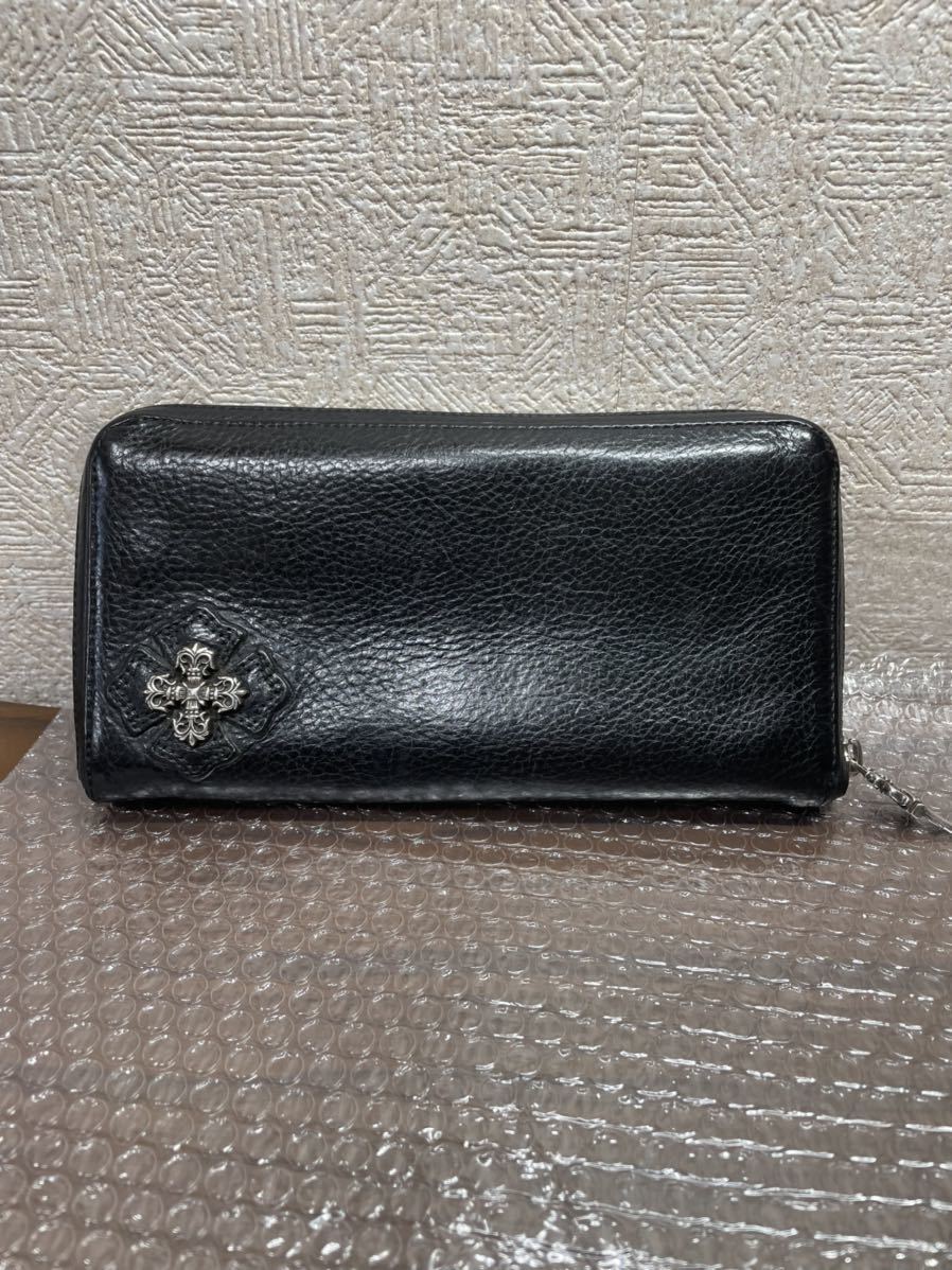 クロムハーツファスナー 美品 確実正規品 クロムハーツ 財布 確実正規品フィリグリープラス