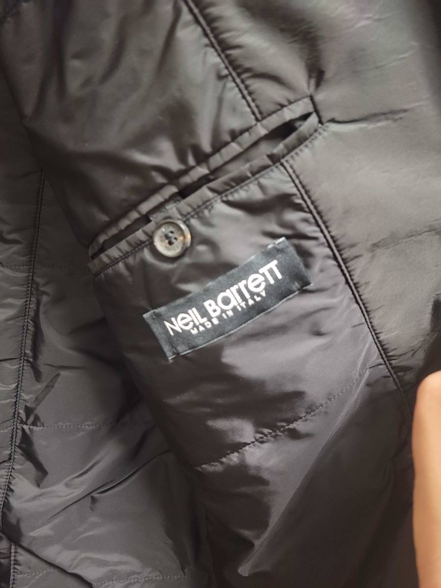 Neil Barrett ブラック プルオーバーナイロンジャケット NEIL - Neil ニールバレット Barrett neil by BARRETT BLACKBARRETT