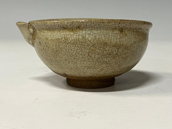 ▽良▽江戸時代無地唐津片口鉢 骨董陶磁