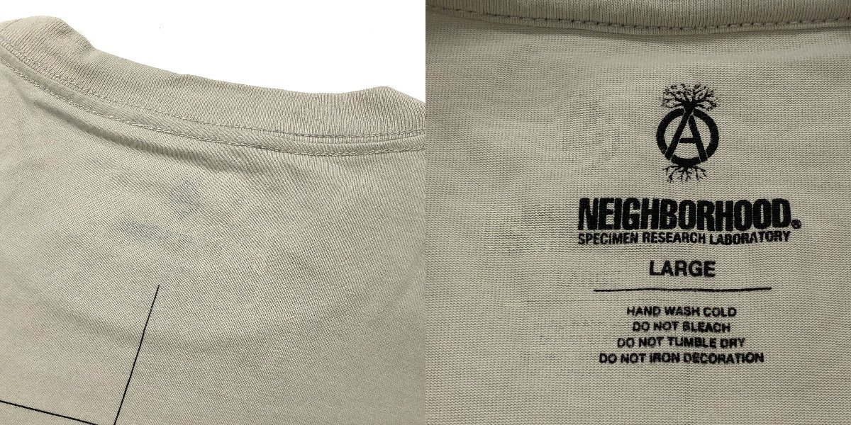 NEIGHBORHOOD / 22SS SRL . SHELTECH-2 - CN-CREW . LS ネイバーフッド クルーネック ロングスリーブ Tシャツ カットソー ロンT L