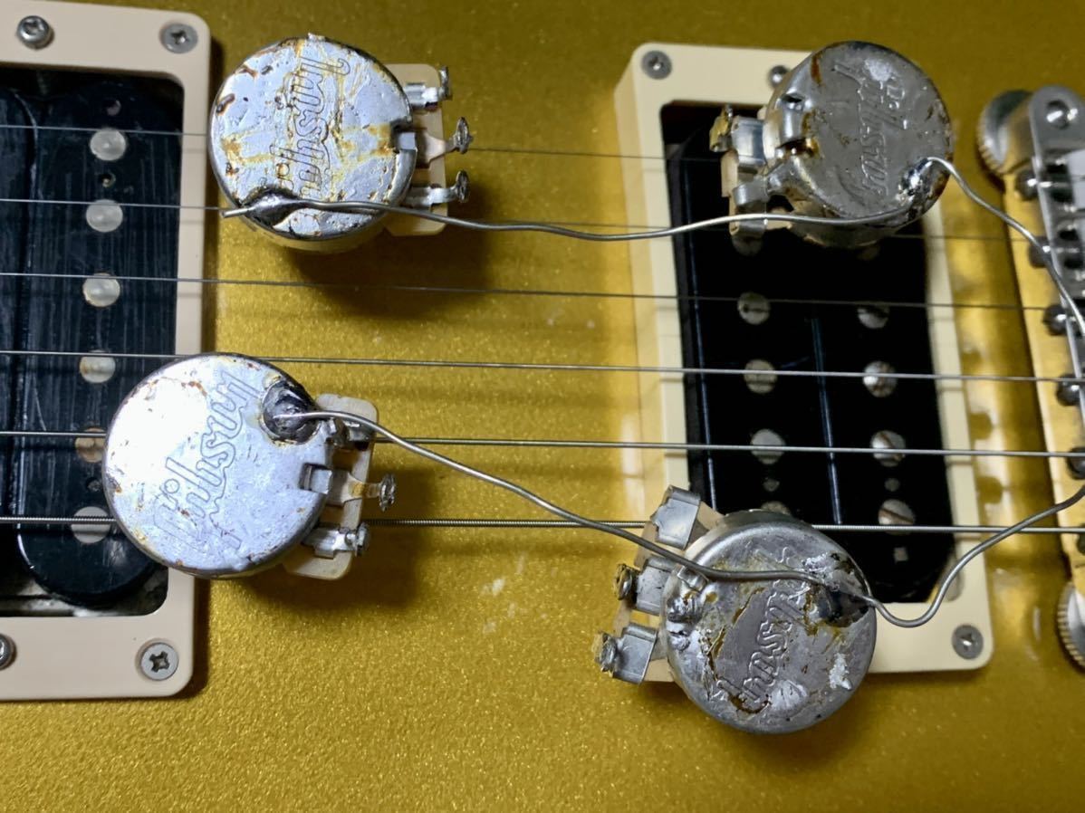フジゲン 日本製 Epiphone Japan LPS-80 Gold Top Slash B