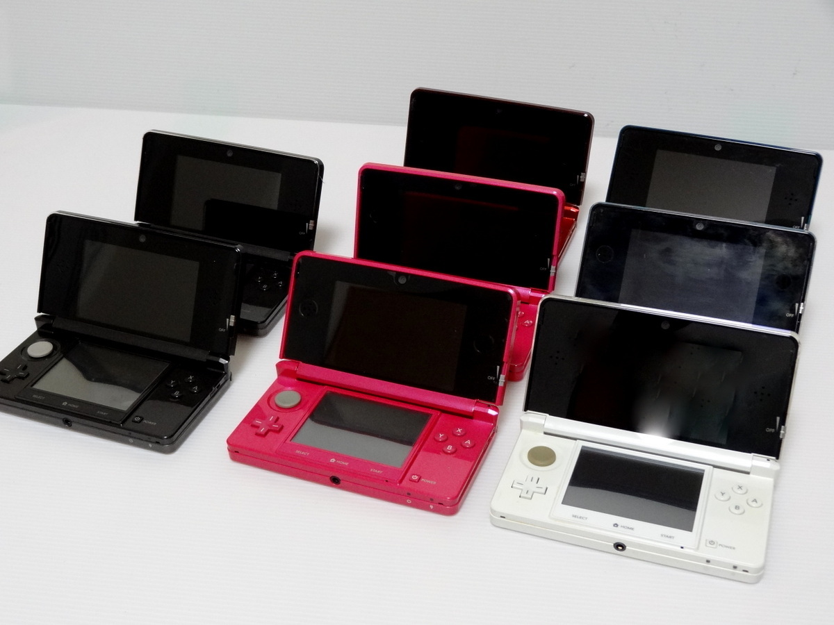 3DS 本体 セット ニンテンドー 3DS 本体 8台 セット まとめて 通電 簡易動作確認