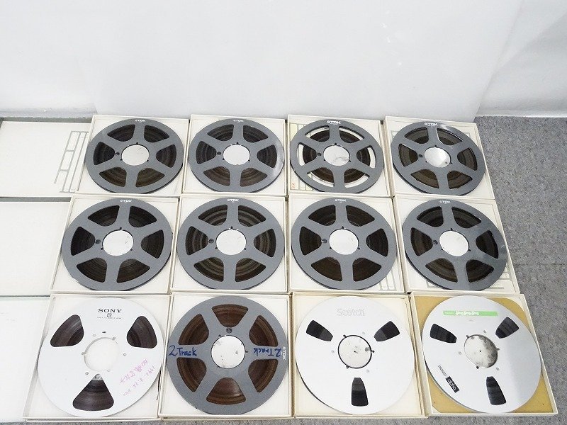 オープンリールテープ SONY 10号プラリール2本 OPEN REEL TAPE 空 他