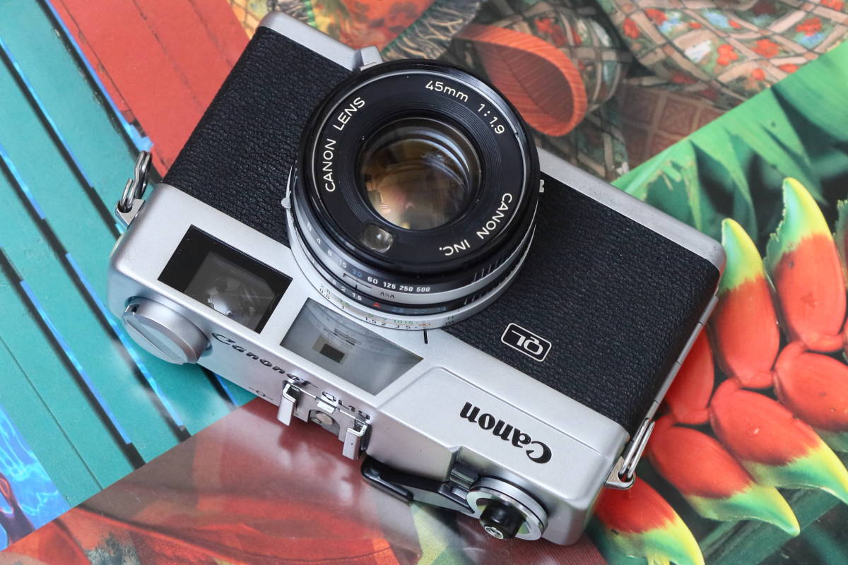 動作確認済CANON New Canonet QL19 G-Ⅲ電池&ケース付 1972年製「