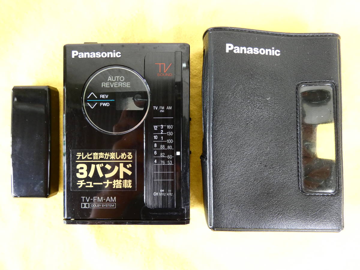オーディオ機器 Panasonic カセットプレーヤー RX-SA73 美品