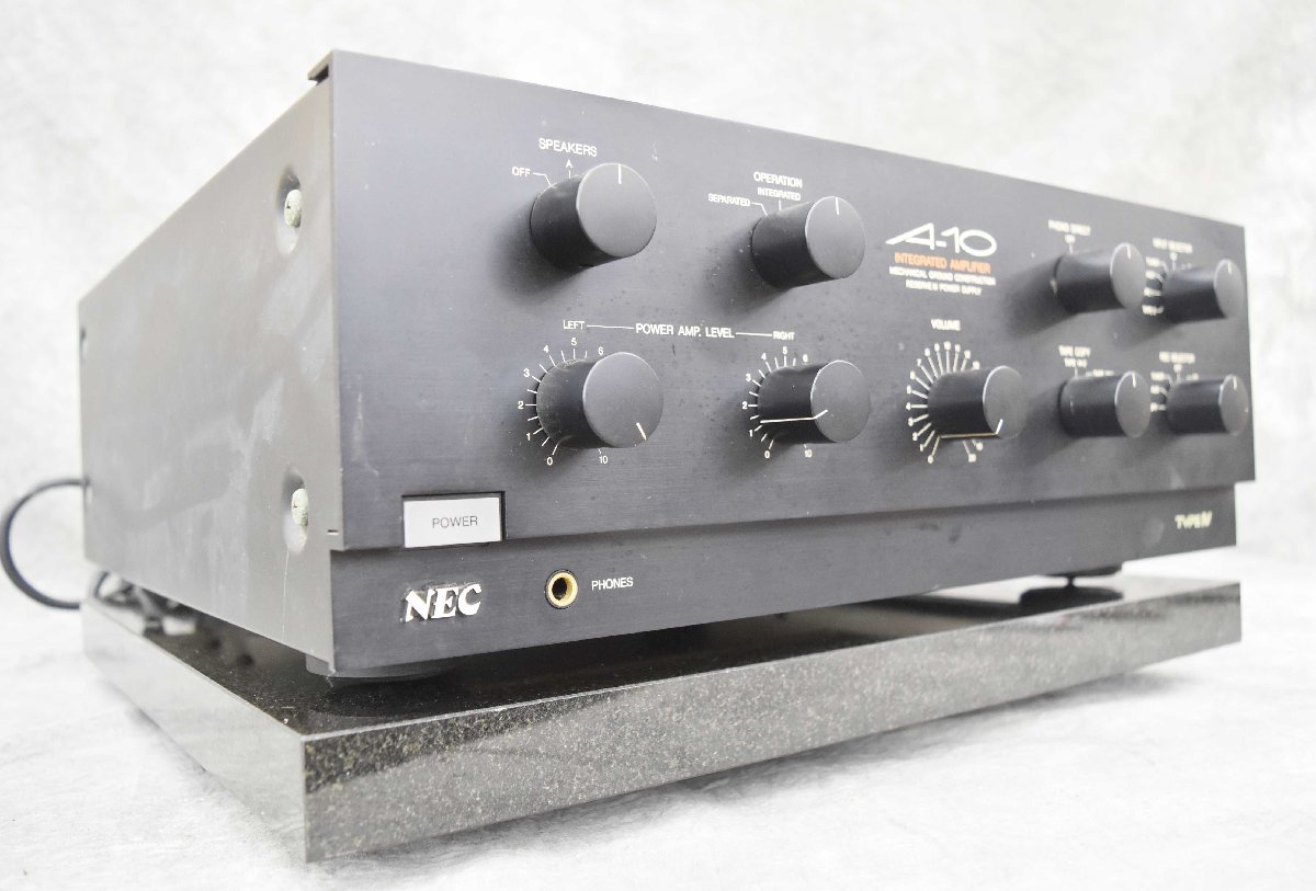 F☆NEC A-10 TYPE IV プリメインアンプ ☆難あり品☆