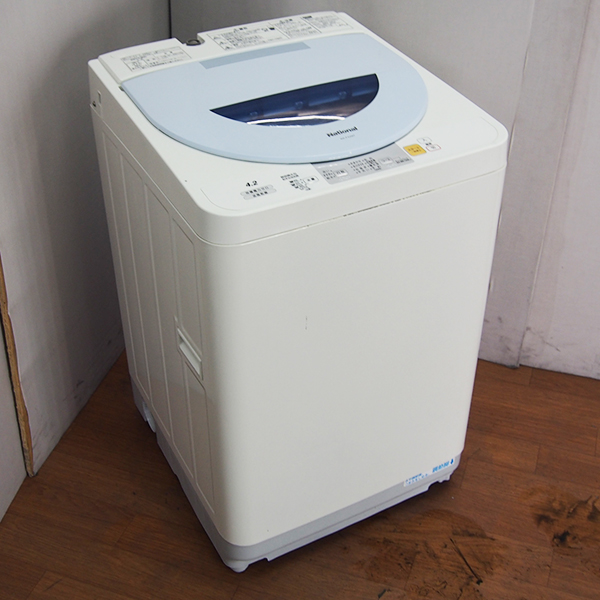 BS106【中古良品】National/4.2kg洗濯機/NA-F42M7/風乾燥/2006年