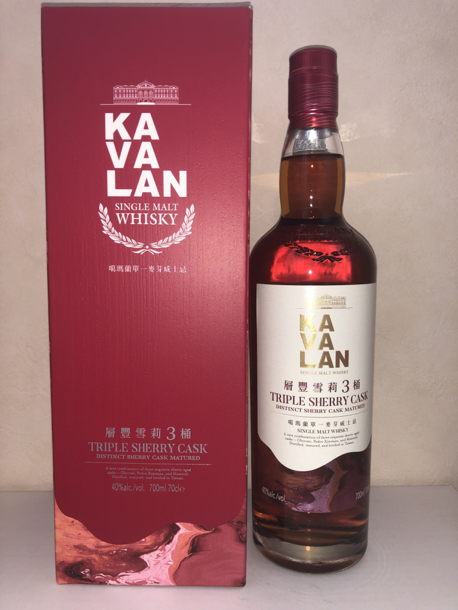 カバラン/カヴァラン トリプル シェリーカスク KAVALAN TRIPLE SHERRY