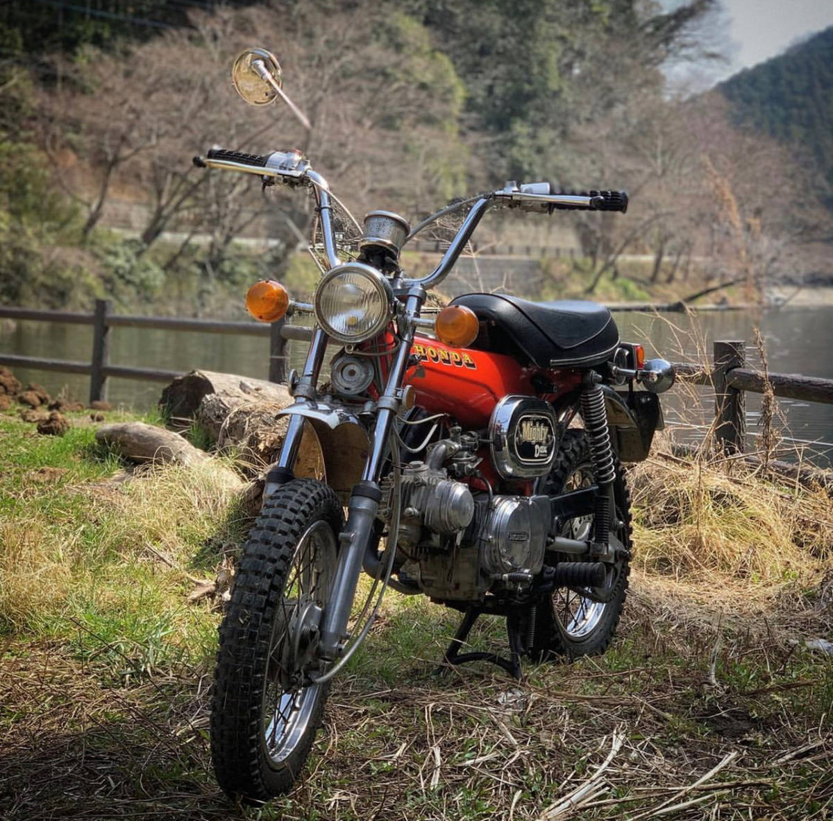 ホンダ マイティダックス DAX HONDA ガスタンク オフ ダックス 足長 