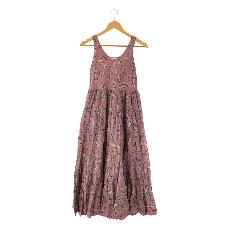 新品，得価 MARIHA / マリハ | フラワー フリル ノースリーブ ロングワンピース | パープル | レディース(Mサイズ)｜売買されたオークション情報、yahooの商品情報をアーカイブ公開 - オークファン Mサイズ