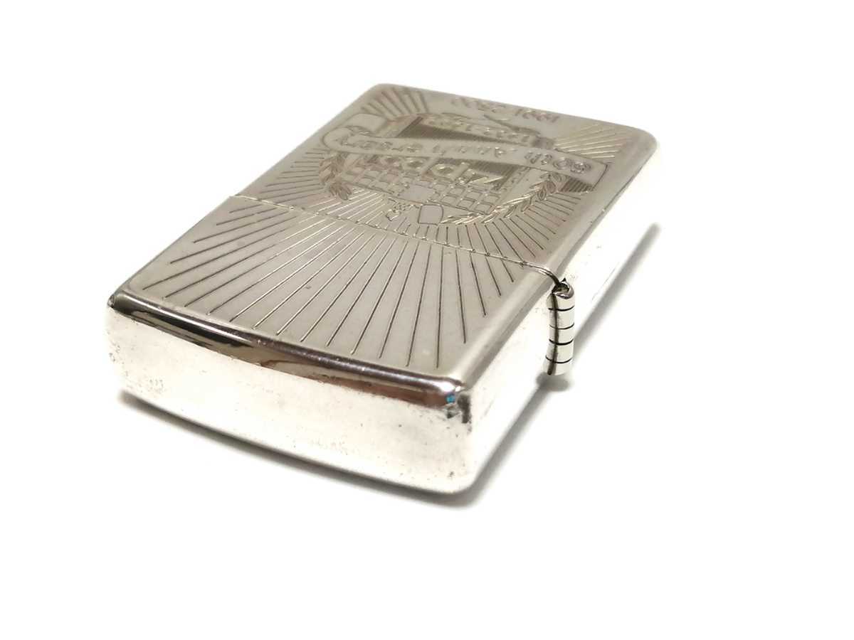 希少 ZIPPO ジッポー スターリングシルバー STERLING 60th Anniversary 