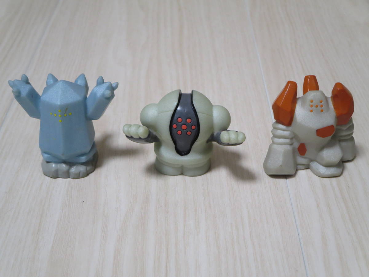 ロ ポケモンキッズ レジアイス レジスチル レジロック 3体セット 指