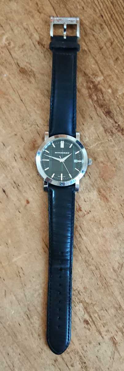 電池交換済み稼働品】 BURBERRY バーバリー 腕時計 BU1354 ブラック 