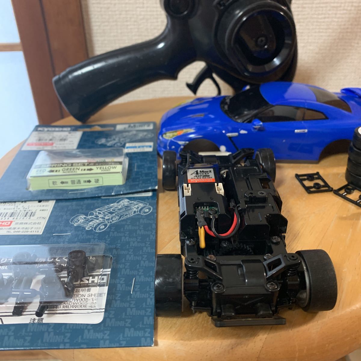 ミニッツ AWD MA-015 ドリフト仕様 KT-18 キャンバーナックル サス 