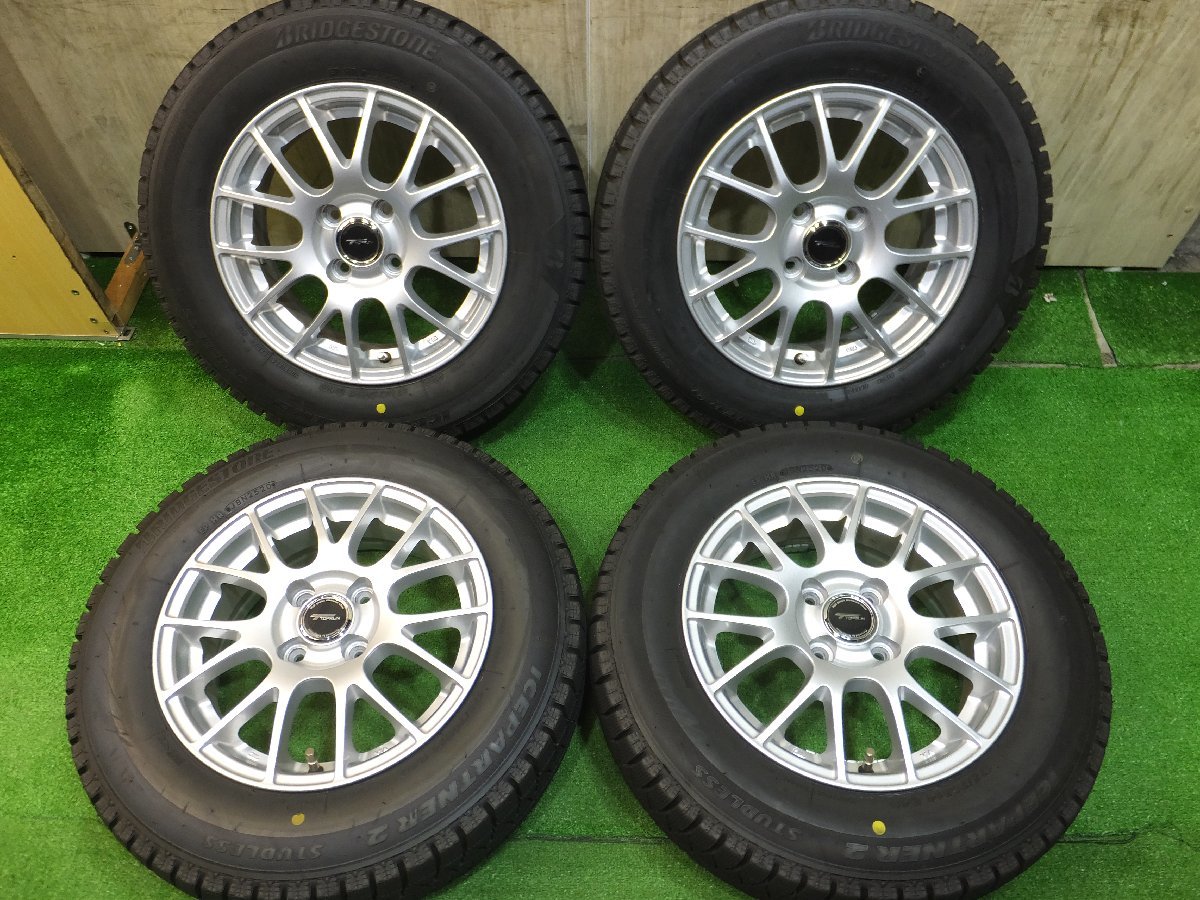 175⁄70R14 ダンロップ バリ溝！22年！キレイ！9.5分☆スタッドレス 