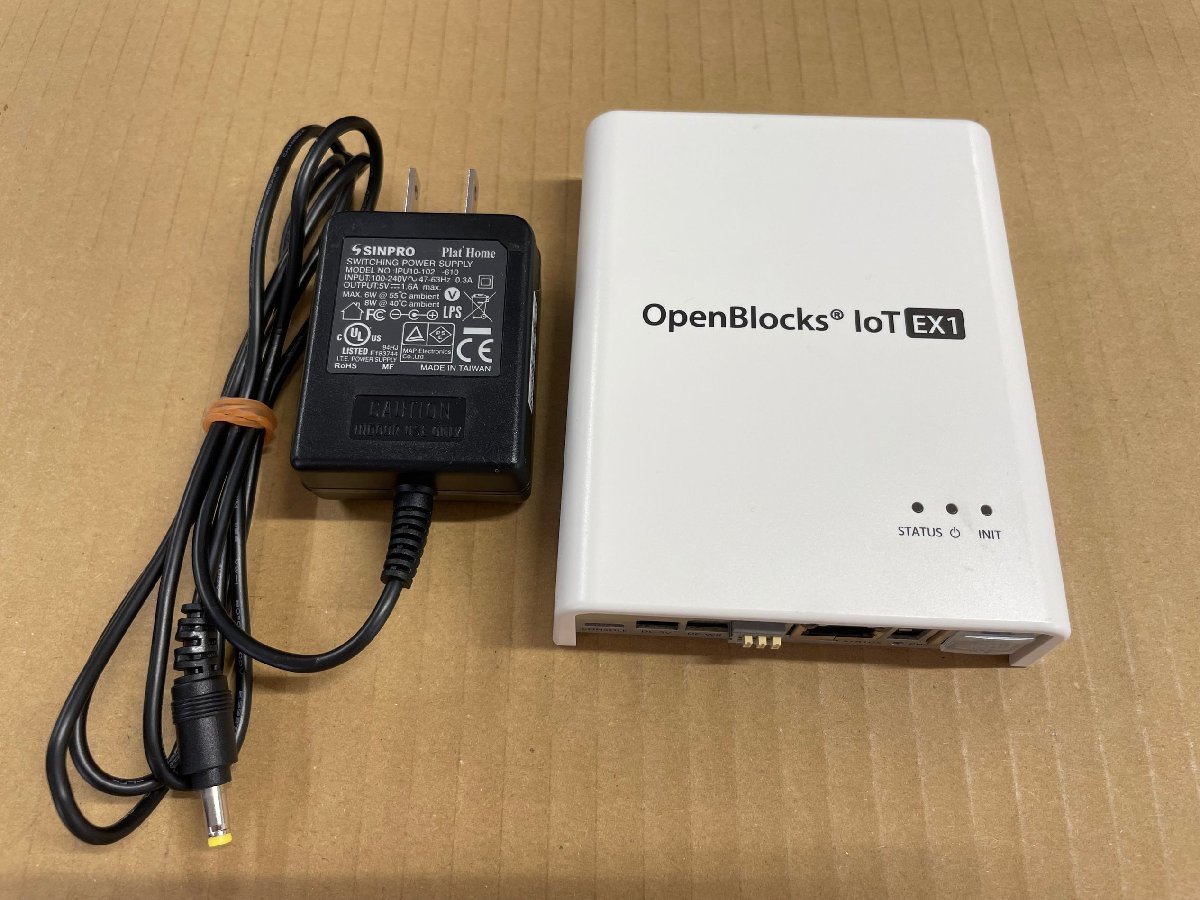  ジャンク現状品 通電のみ Plat'Home ぷらっとホーム OpenBlocks loT EX1 OBSEX1 ACアダプター付き AB536(その他)｜売買されたオークション情報、yahooの商品情報をアーカイブ公開 - オークファン その他