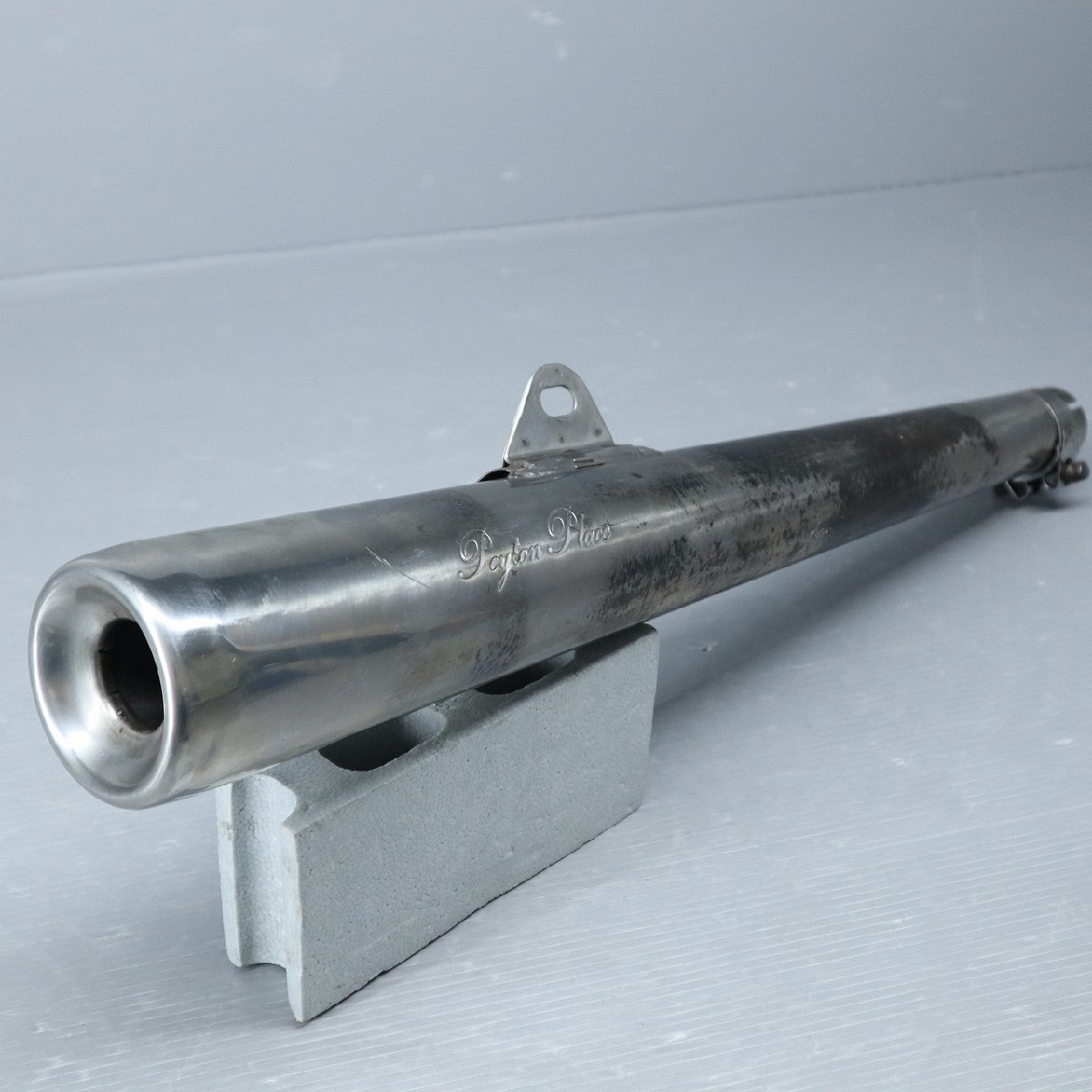 中古】SR400 ペイトンプレイス メガホンマフラー エキパイセット 中古