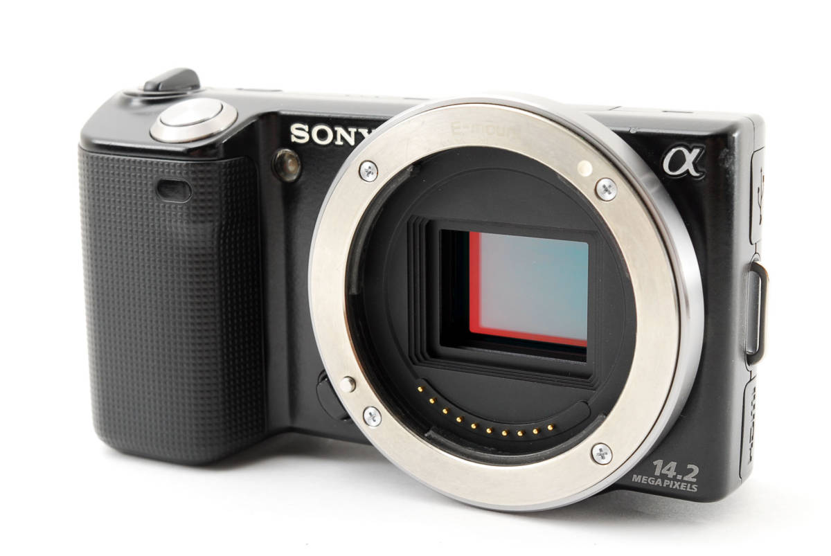 ☆美品☆完動品☆ SONY NEX-5 ボディ バッテリー2個付き #