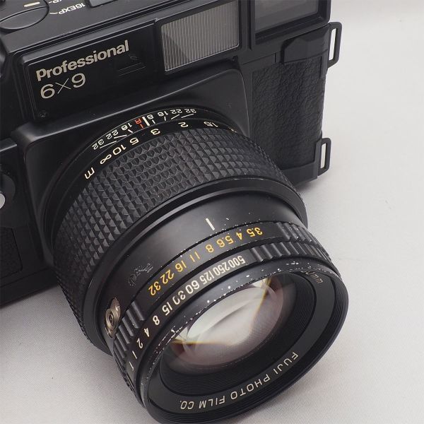 FUJICA GW690 Professional 6x9 EBC FUJINON 90mm F3.5 レンズフード