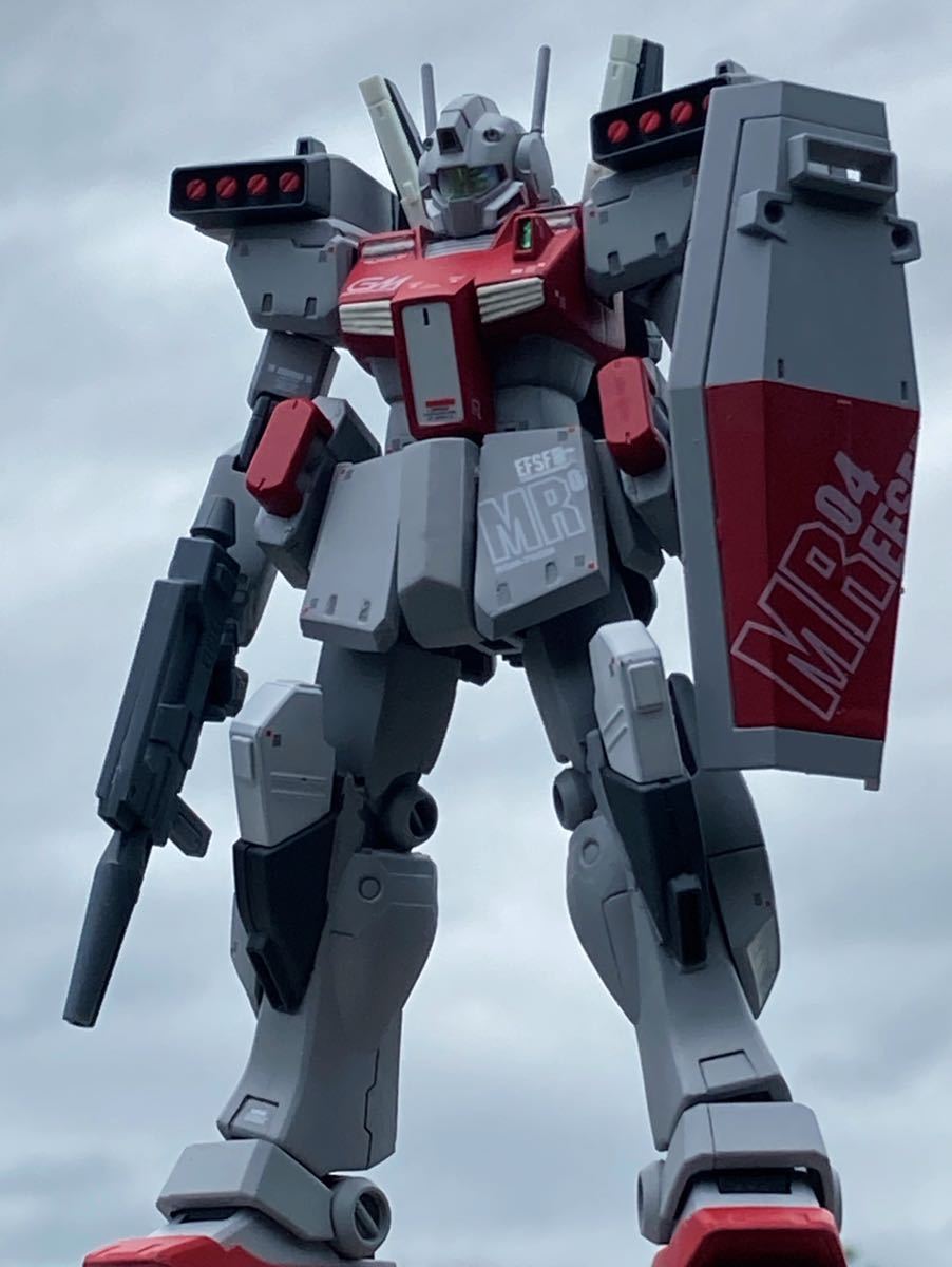 HGUC 1/144 ジムⅢ スタイル改修 塗装済 完成品