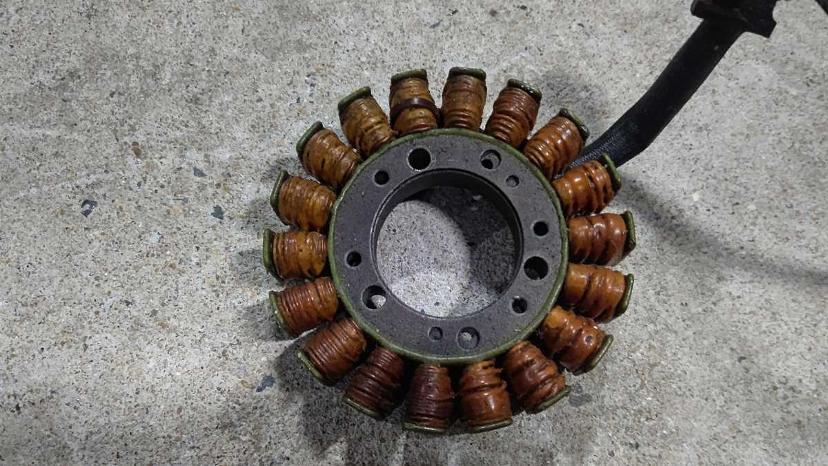 カワサキ ZRX400 ZR400E 純正 ジェネレーターコイル ステーターコイル 