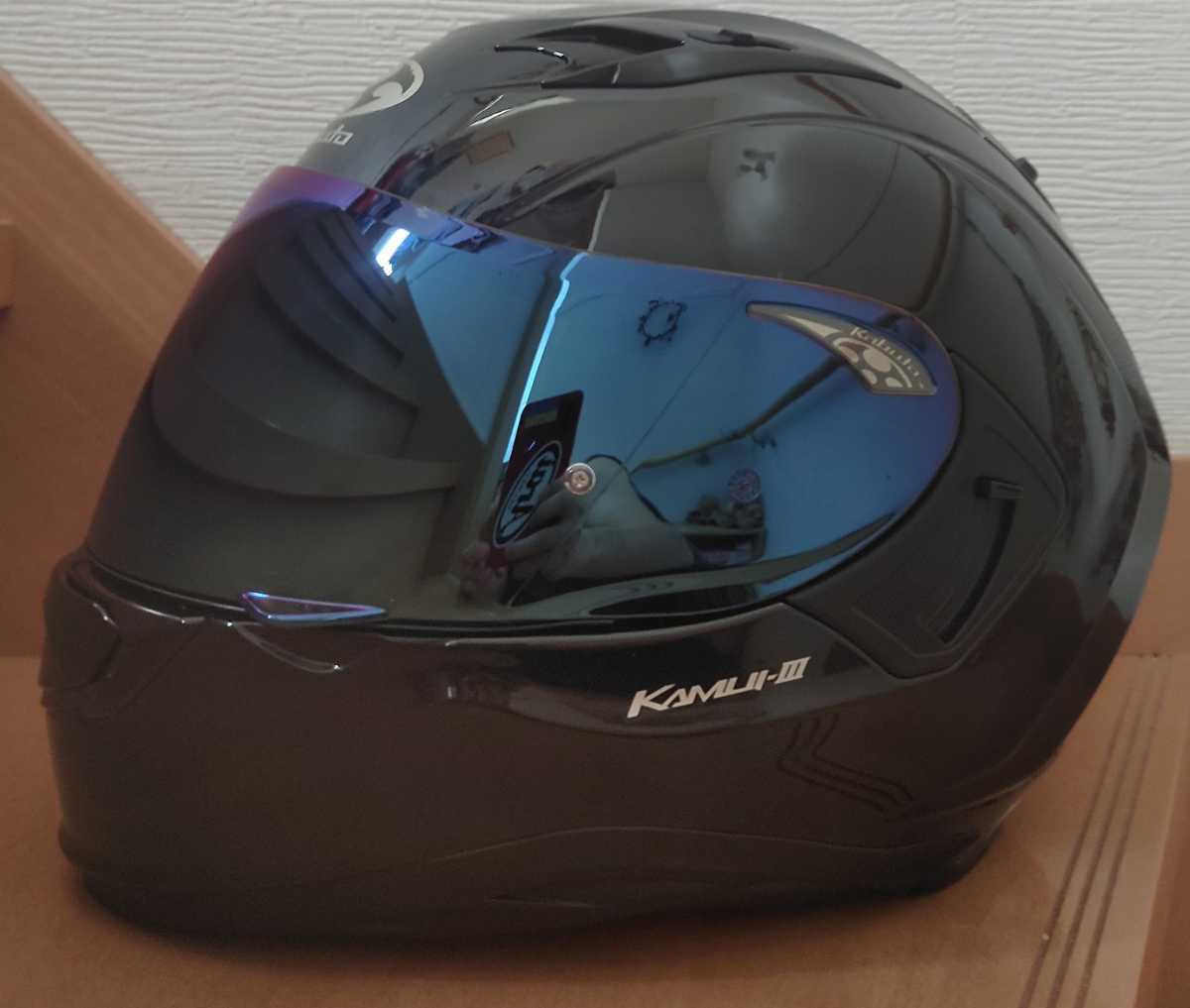 OGK KABUTO カブト KAMUI 3 カムイ3 ブラックメタリック XL 2020年式 