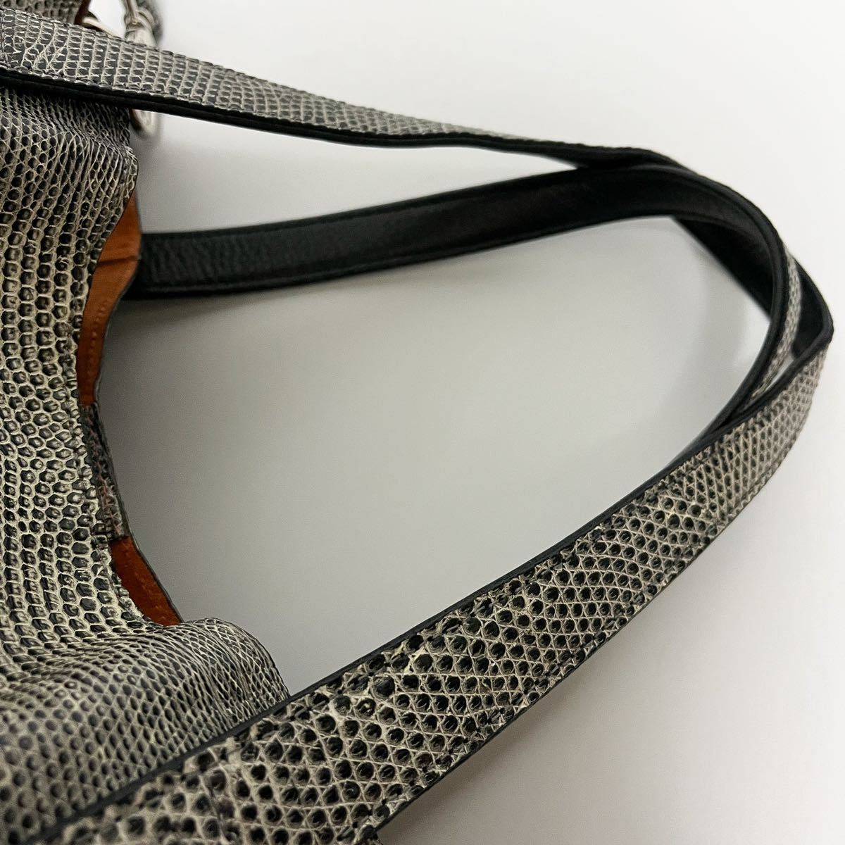 定価60万】JRA リザード lizard ハンドバッグ トートバッグ 2way