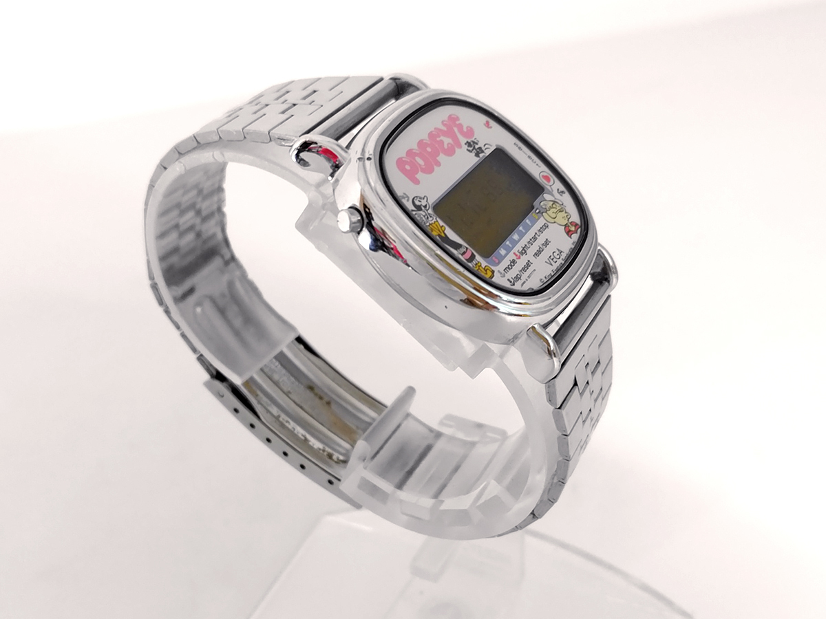 稼働中 シチズン ベガ ポパイ 腕時計 CITIZEN VEGA POPEYE Digital