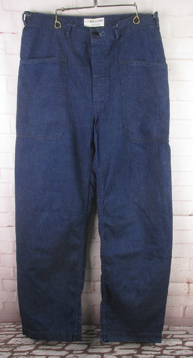 低価，人気SALE MYP15041 WAREHOUSE ウエアハウス U.S. NAVAL ACADEMY デニムパンツ W33(ボトムス)｜売買されたオークション情報、yahooの商品情報をアーカイブ公開 - オークファン 男性用