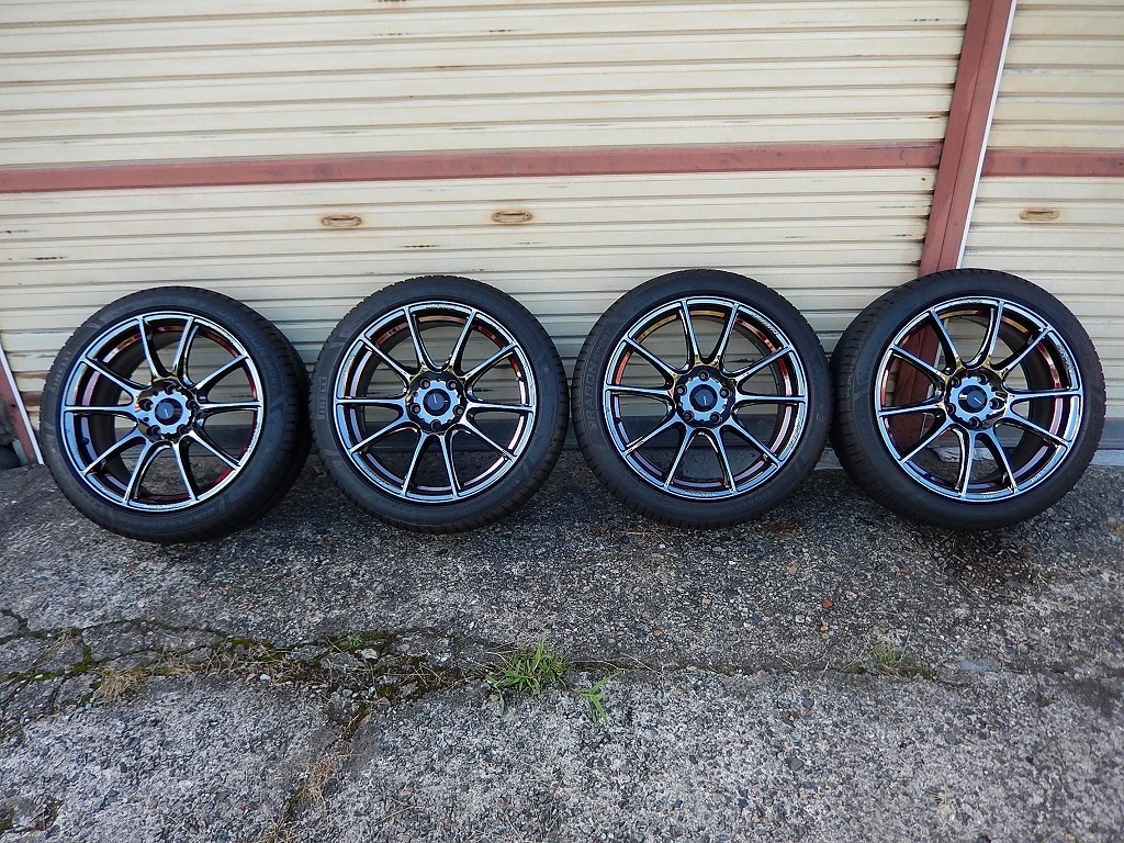 WedsSport SA-25R(レッドライトクローム(RLC)) 18インチ 7.5J 215 