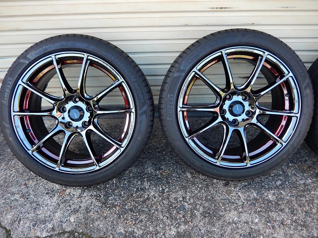 WedsSport SA-25R(レッドライトクローム(RLC)) 18インチ 7.5J 215 
