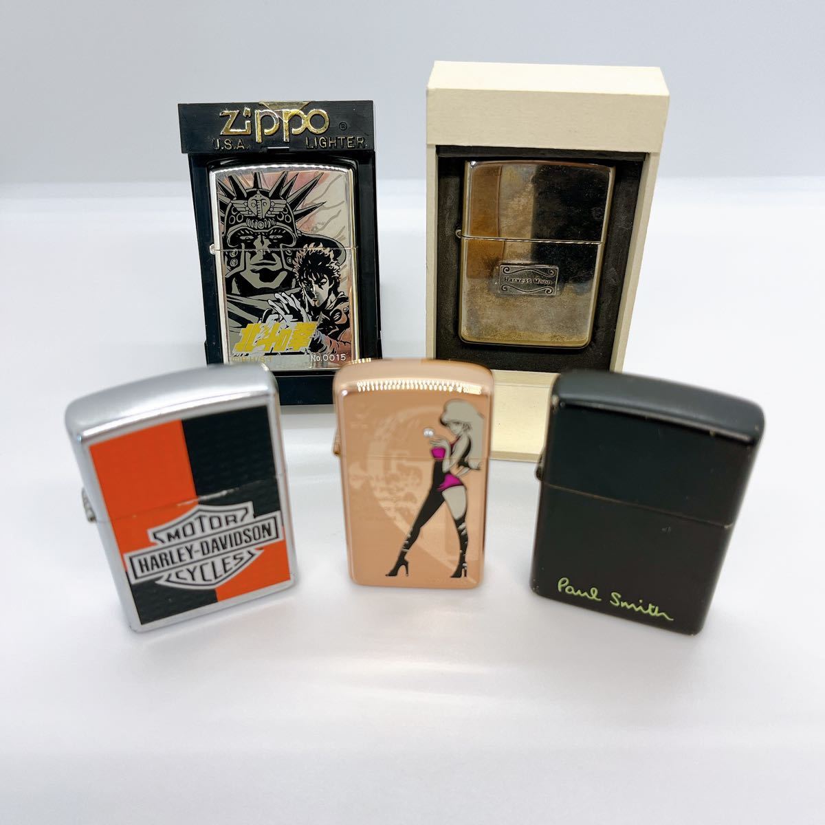 1円〜 ZIPPO オイルライター ジッポライター ジッポー ルパン三世 峰 