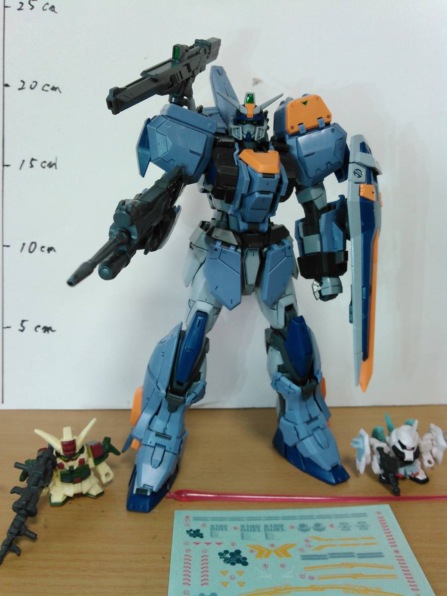 MG 1/100 デュエル ガンダム アサルトシュラウド 完成品 SEED DISTENY イザーク フィギュア バスター ガンプラ ジャンク MG ザクファントム