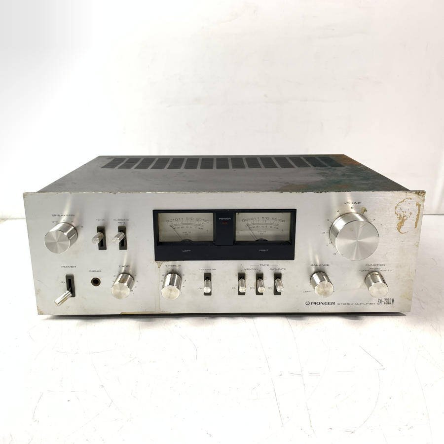 【ジャンク】 パイオニア プリメインアンプAMPLIFIER SA-7800Ⅱ PIONEER プリメインアンプ パイオニア SA-7800 - SA-7800Ⅱ Yahoo