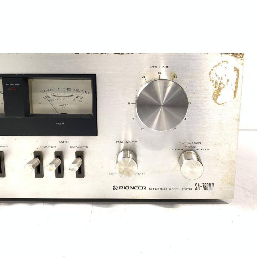 PIONEER プリメインアンプ パイオニア SA-7800 - SA-7800Ⅱ Yahoo