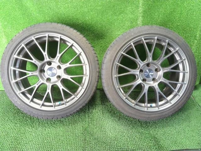 ホイール タイヤ 4本 18インチ 7.5J 8.5J タイヤおまけ