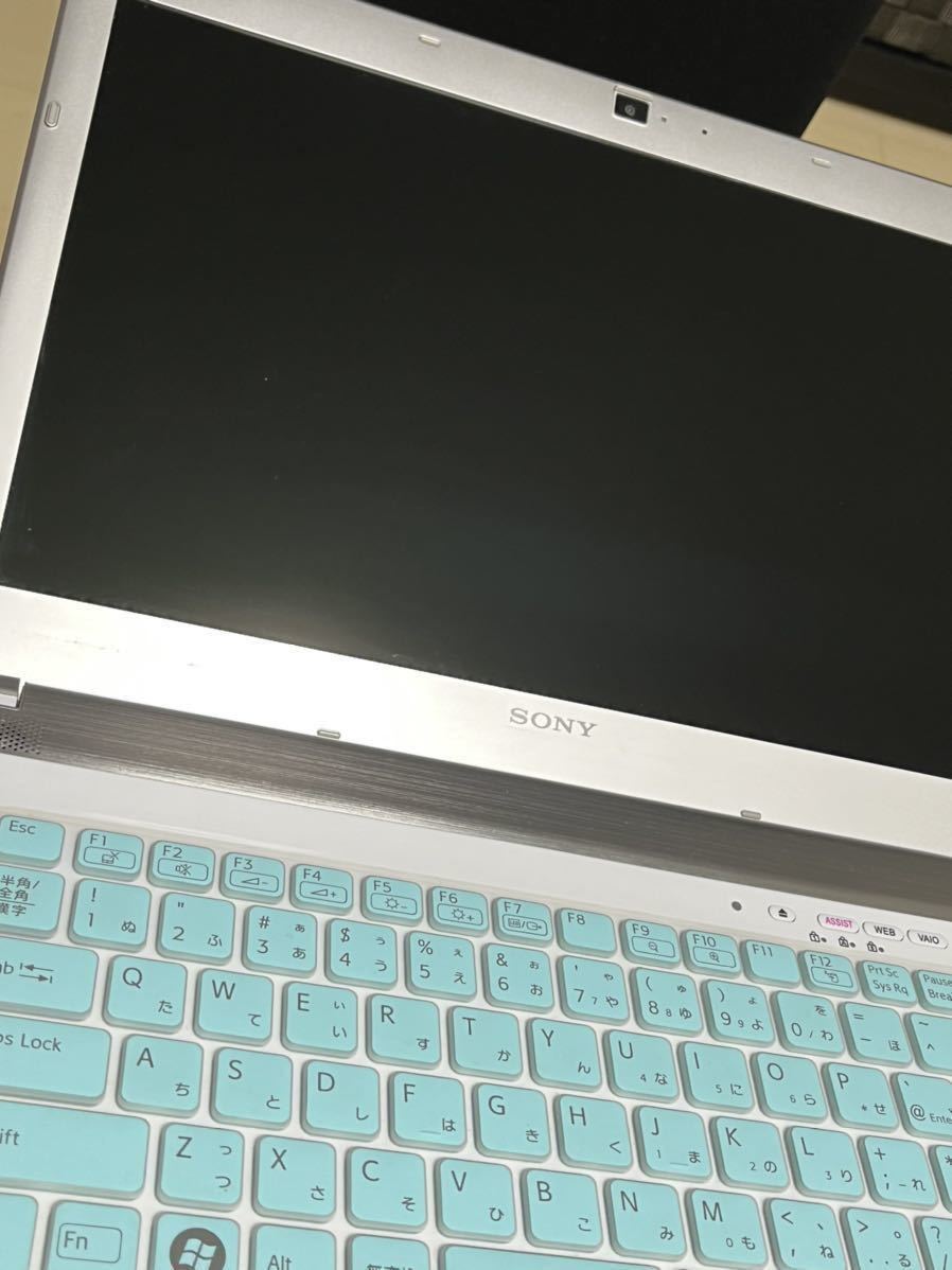 送料無料】SONY VAIO sve14ac12n ノートパソコン Windows7 ◇外側全体