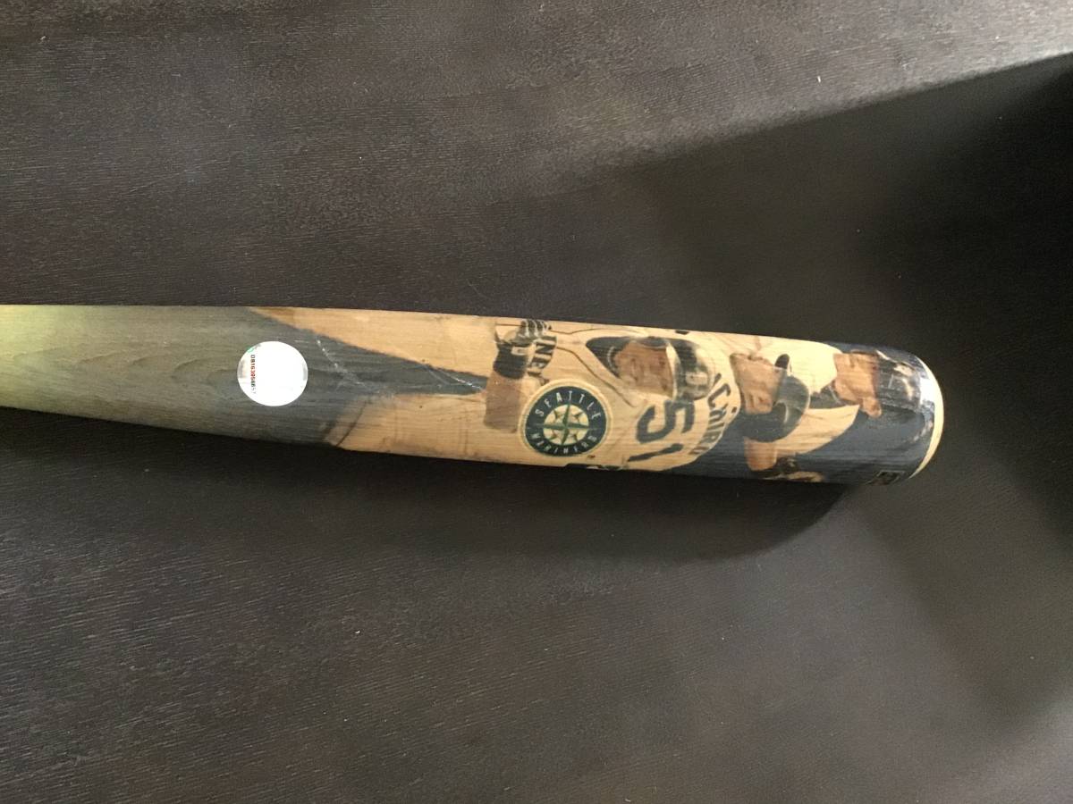 MLB 松井 イチロー サイン入りバット 記念バット シリアルNo刻印 