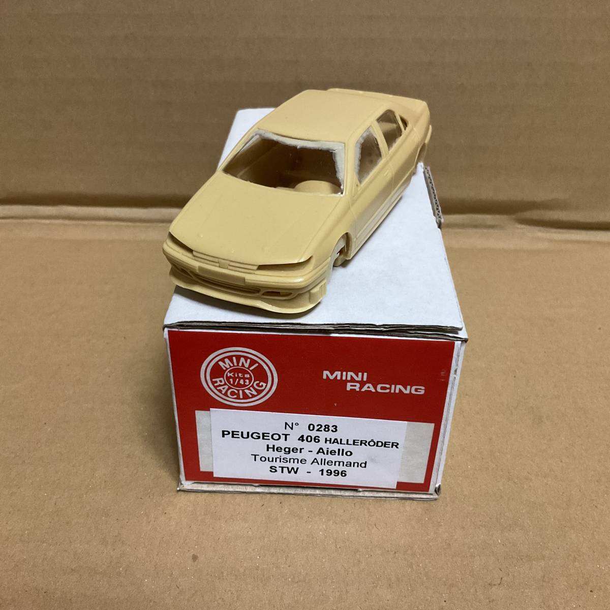  MINI RACING 1/43 PEUGEOT 406 n&rsquo;10 HALLERODER STW 1996 プジョー ミニレーシング kit(レーシングカー)｜売買されたオークション情報、yahooの商品情報をアーカイブ公開 - オークファン レーシングカー