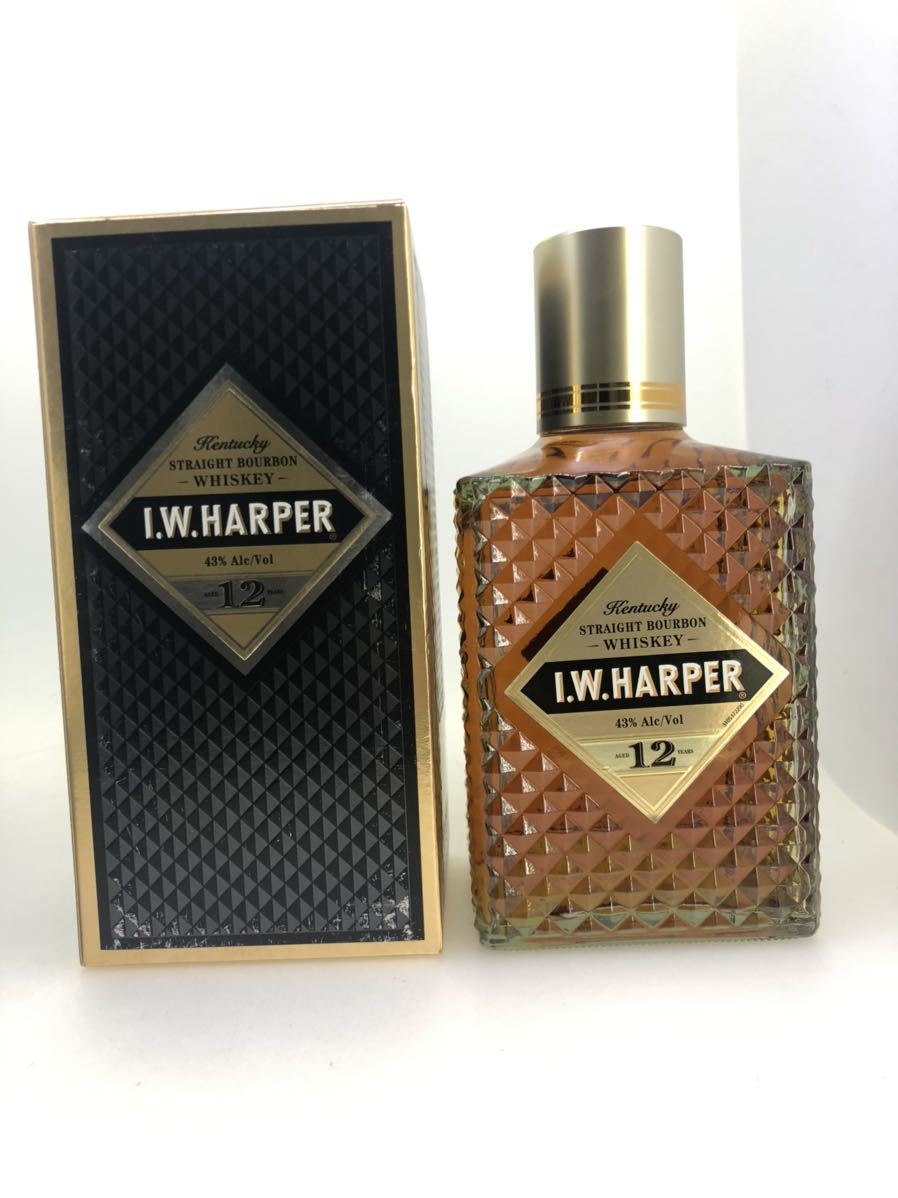 大人気，100%新品 3 IWハーパー12年 750ml、43% 未開栓