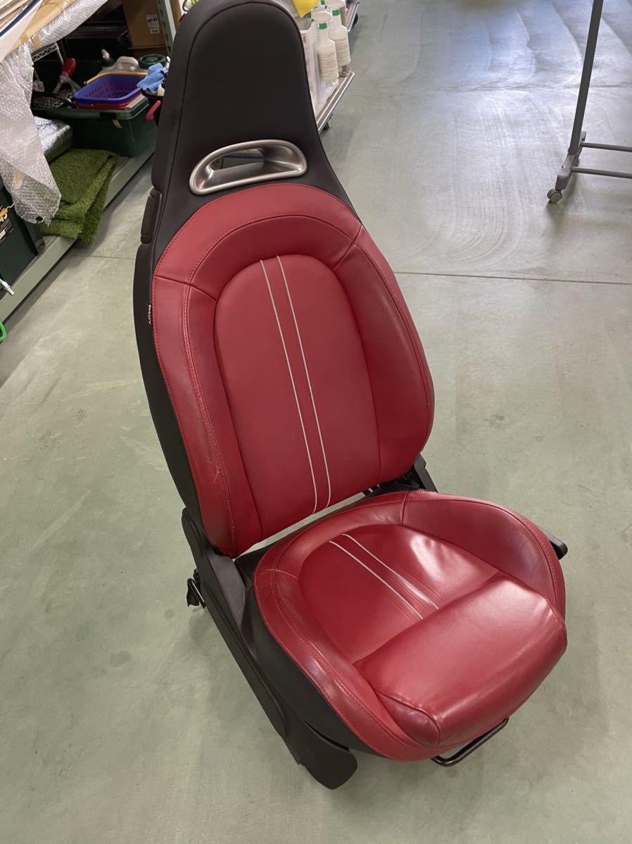 アバルト595 ABARTH 純正シート赤 【公式通販】